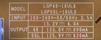 EAY64230401 EAY64210701 EAX66773401 LG 49UH770V-ZA POWER BOARD - Görsel 3
