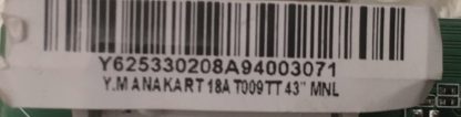 18AT009TTV1.0 SUNNY SN43DAL0938/1022 MAİN BOARD - Görsel 3