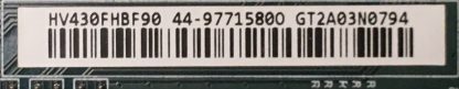 HV430FHB-GOA 47-6021331 WOON WN43DLK13/0216 T.CON BOARD - Görsel 3