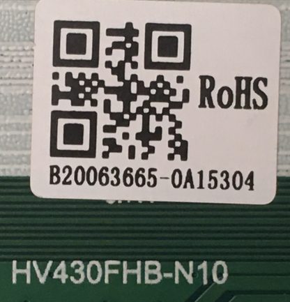 HV430FHB-N10 TC.K1606F.801 WOON WN43DLK13/0216 T.CON BOARD - Görsel 2