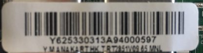 HK.T.RT2851V09 AXEN AX65LEDA51/0216 MAİN BOARD - Görsel 3