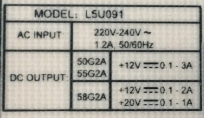 L5U091 P5328B 5835-L5U91-W010 VER00.04 GRUNDIG 58GCU8905B POWER BOARD - Görsel 3