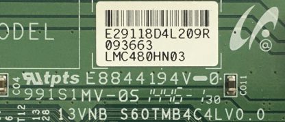 13VNB_S60TMB4C4LV0.0 ARÇELİK A48LW5433 T.CON BOARD - Görsel 2