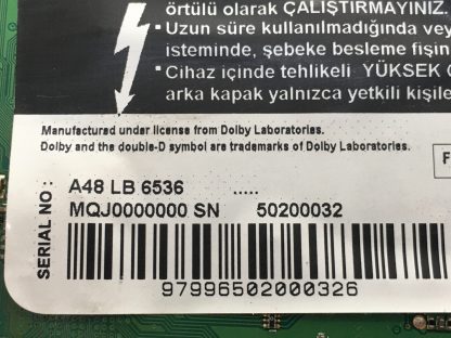 13VNB_S60TMB4C4LV0.0 ARÇELİK A48LW5433 T.CON BOARD - Görsel 3