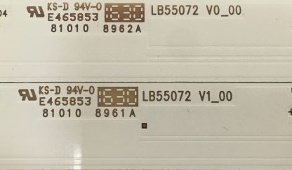 LB55072 V0_00 LB55072 V1_00 PHILIPS 55PUS6551 LED BAR - Görsel 2