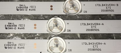 17DLB43VER4-A ETİ 20180926 VESTEL 43UD8200 LED BAR - Görsel 2