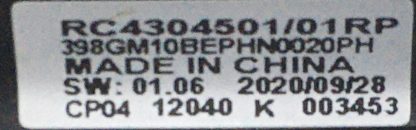 398GM10BEPHN0020PH PHILIPS 55PUS9435/12 KUMANDA - Görsel 2