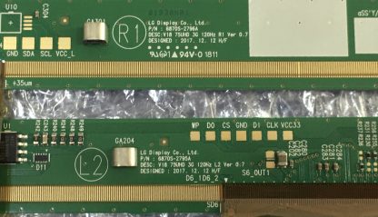 6870S-2794A 6870S-2795A 6870S-2796A 6870S-2797A LG 75SK8100PLA COF - Görsel 2