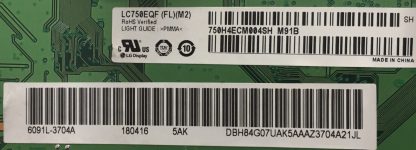 6870C-0767A LG 75SK8100PLA T.CON BOARD - Görsel 4
