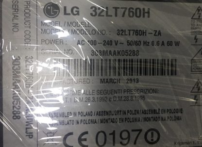 LG 32LT760H-ZA SEHPA AYAĞI - Görsel 5
