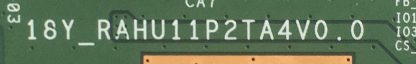 18Y_RAHU11P2TA4V0.0 VESTEL 65U9500 4K T.CON BOARD - Görsel 2