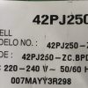 EBR66607601 EAX61420601 LG 42PJ350 ZSUS BOARD - Görsel 4