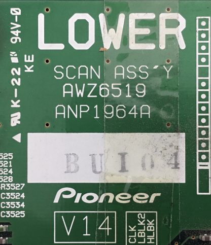 PIONEER ANP1964A AWZ6519 AWZ6518 PDP-50-502 DRIVE BOARD. - Görsel 3