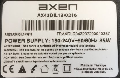 AXEN AX43DIL023/1022 AX49DIL023/1022 SEHPA AYAĞI - Görsel 2