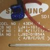 LJ41-10136A LJ92-01854A 43EH_YM SAMSUNG  PS43E450A1WXTK Y.SUS BOARD - Görsel 2