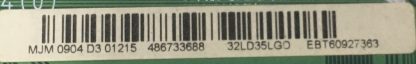 EBT60927363 EAX61354204(0) LG 32LD350-ZA MAİN BOARD - Görsel 2