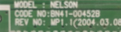 BN41-00452B REV MP1.1 SAMSUNG NELSON PS-42D4S MAİN BOARD. - Görsel 2