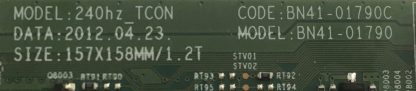 BN95-00582C BN41-01790C SAMSUNG UE40ES7000SXTK T-CON BOARD - Görsel 3