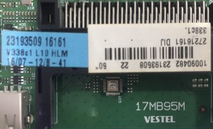 17MB95M 23193508 VESTEL 50PF8175 MAİN BOARD - Görsel 2