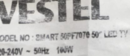 17MB95 R3 050413 23168838 VESTEL 50PF7070 MAİN BOARD - Görsel 3