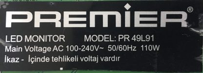 47-6021064 PHILIPS 49PFS5501/12 T.CON BOARD - Görsel 3