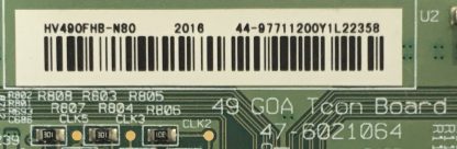 47-6021064 PHILIPS 49PFS5501/12 T.CON BOARD - Görsel 2