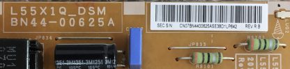 BN44-00625A L55X1Q_DSM SAMSUNG UE55F6470SS POWER BOARD - Görsel 2