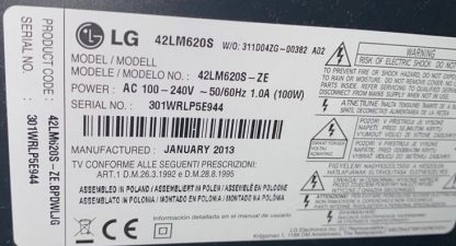 LG 42LM640S SEHPA AYAĞI - Görsel 2
