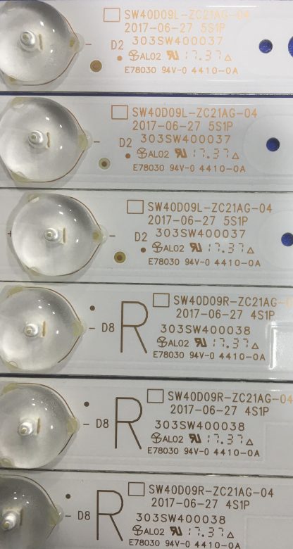 SW40D09L-ZC21AG-04 7765-640000-L060 ALTUS AL40L4725 4B LED BAR - Görsel 3