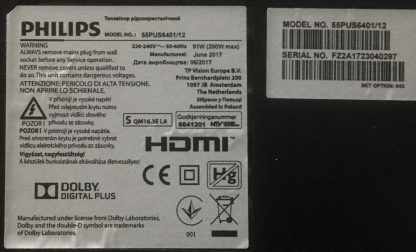 PHILIPS 55PUS6401/12 SEHPA AYAĞI - Görsel 2