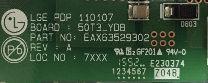 EBR71736904 EAX63529302 LG 50PT351 YDRİVER KART - Görsel 3