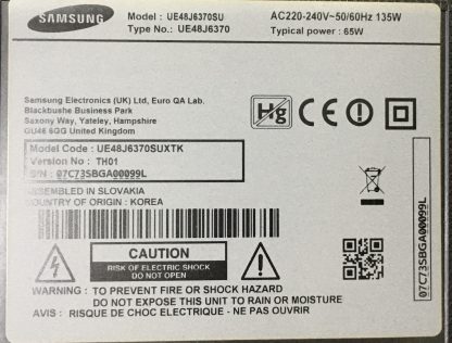 SAMSUNG UE50JU6800 BN96-35225A SEHPA AYAĞI - Görsel 2
