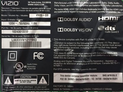 T.MT5597.U761 VIZIO V505-G9 MAİN BOARD - Görsel 5