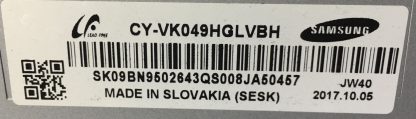 SAMSUNG UE49MU7500UXTK PLEKSİ