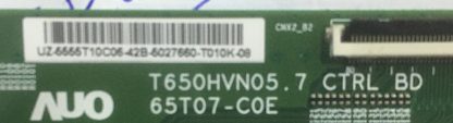 T650HVN05.7 65T07-C0E SAMSUNG UE55H6500AL T.CON BOARD - Görsel 2