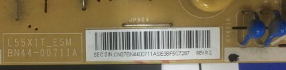 BN44-00711A L55X1T_ESM SAMSUNG UE55H6270AS POWER BOARD - Görsel 2