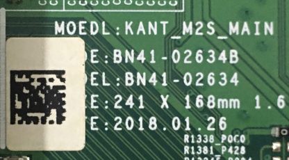 BN94-12898C BN41-02634B SAMSUNG QE75Q9FNATXTK MAİN BOARD - Görsel 3