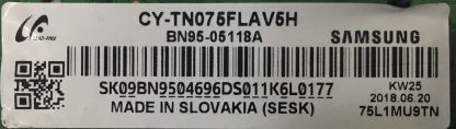 BN44-00945A SAMSUNG QE75Q9FNATXTK LED DRIVER BOARD - Görsel 5