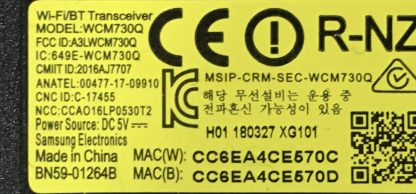 BN59-01264B SAMSUNG QE75Q9FNATXTK WİFİ MODÜL - Görsel 2