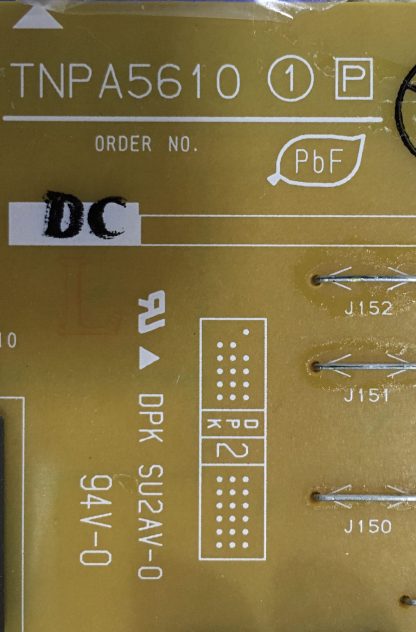 TNPA5610 1P PANASONIC TX-L55ET5E POWER BOARD - Görsel 2