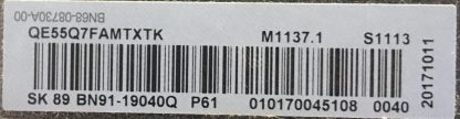 BN91-19040Q SAMSUNG OE55Q7FAMTXTK ONE CONNECT BOX - Görsel 3