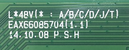 EBU62449714 EBT62954327 EBT63415607 EBT63458801 EAX66085703 LG 42UB820V MAİN BOARD - Görsel 5