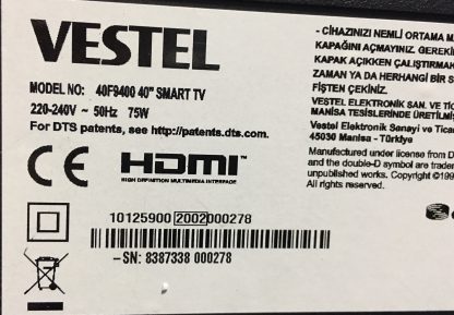 VESTEL 40FD7300 48FD7300 49UB8300 SEHPA AYAĞI - Görsel 4