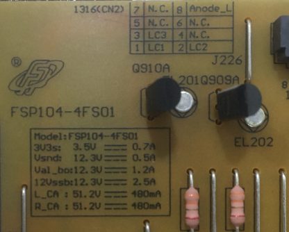 FSP104-4FS01 PHILIPS 42PUS7809/12 POWER BOARD - Görsel 2