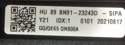 BN68-07104D BN91-23243D BN39-02687A SAMSUNG QE65QN8000A ONE CONNECT CABLE BOX - Görsel 3