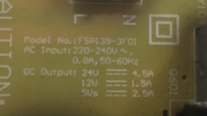 YTA910R FSP139-3F01 FSP115-3F02 BEKO F82-203 3 POWER BOARD - Görsel 4