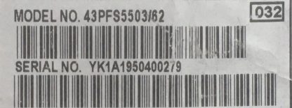 HV430FHB-N10 47-6021249 PHILIPS 43PFS5503/62 T.CON BOARD - Görsel 4