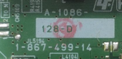 1-867-499-14 SONY KLV-W40A10E MAİN BOARD - Görsel 2