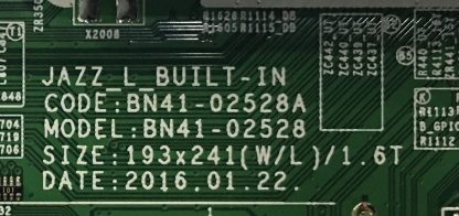 BN94-10802C BN41-02528A SAMSUNG UE60KU7000UXTK  MAİN BOARD - Görsel 3