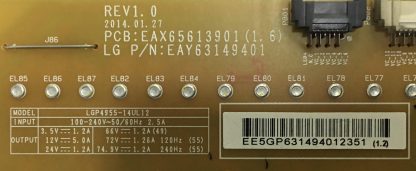 EAY63149401 EAX65613901 LG 49UB830V POWER BOARD - Görsel 2